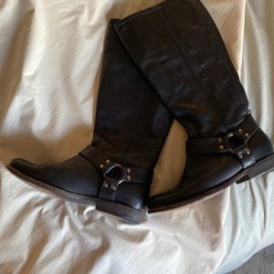 Frye black boots size 8 1/2